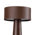 GloboStar® BELLA 76507 Μοντέρνο Επιτραπέζιο Φωτιστικό Πορτατίφ LED 1.5W 105lm 120° DC 5V Επαναφορτιζόμενο με Μπαταρία Li-ion 1800mAh - Διακόπτη Αφής με 3 Εντάσεις Φωτισμού Θερμό Λευκό 2700K Dimmable - Φ9 x 21cm - Σκούρο Καφέ - ledmania.gr