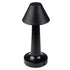 GloboStar® MOLLY 76515 Μοντέρνο Επιτραπέζιο Φωτιστικό Πορτατίφ LED 1.5W 105lm 120° DC 5V Επαναφορτιζόμενο με Μπαταρία Li-ion 1800mAh - Διακόπτη Αφής με 3 Εντάσεις Φωτισμού Θερμό Λευκό 2700K Dimmable - Φ10 x 23cm - Μαύρο - ledmania.gr