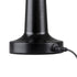 GloboStar® MOLLY 76515 Μοντέρνο Επιτραπέζιο Φωτιστικό Πορτατίφ LED 1.5W 105lm 120° DC 5V Επαναφορτιζόμενο με Μπαταρία Li-ion 1800mAh - Διακόπτη Αφής με 3 Εντάσεις Φωτισμού Θερμό Λευκό 2700K Dimmable - Φ10 x 23cm - Μαύρο - ledmania.gr