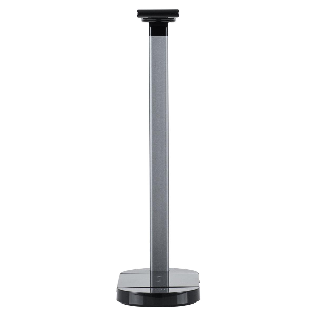 GloboStar® FIARIA 76530 Μοντέρνο Επιτραπέζιο Φωτιστικό Πορτατίφ LED 5W 500lm 180° DC 5V - με Ασύρματη Φόρτιση - Wireless Charger - Διακόπτη Αφής - CCT Θερμό Λευκό 2700K - Φυσικό Λευκό 4500K - Ψυχρό Λευκό 6000K Dimmable - Μ25 x Π10.5 x Υ35.5 - Μαύρο - ledmania.gr