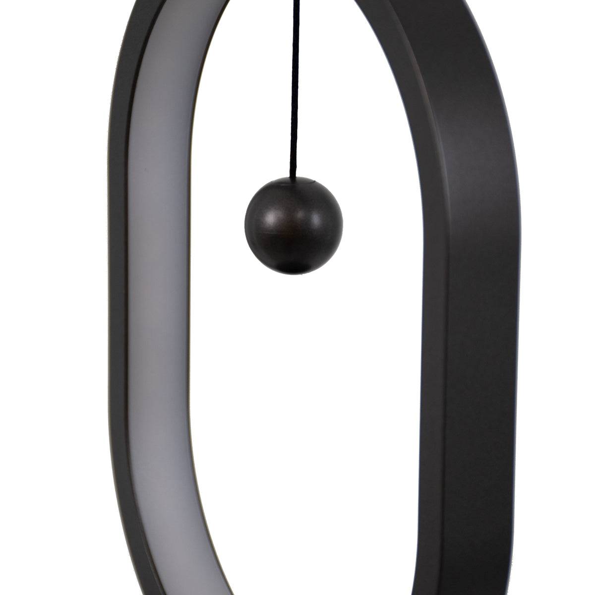 GloboStar® 76544 MAGNET Μοντέρνο Φωτιστικό Γραφείου Σκούρο Γκρι LED 15 Watt 1500lm DC 5V με Μαγνητικό Διακόπτη & Καλώδιο Τροφοδοσίας USB Θερμό Λευκό 2700K - ledmania.gr