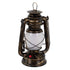 GloboStar® 76547 Vintage Επιτραπέζιο Διακοσμητικό Φωτιστικό LED Retro Μπρούτζινο Φαναράκι Flame Effect 10W 500lm Επαναφορτιζόμενο με Διακόπτη On/Off & Καλώδιο Πρίζα Σούκο - Μπαταρίας 2x18650 4000Mah (Περιλαμβάνονται) Ultra Θερμό Λευκό 1800K - ledmania.gr