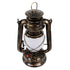 GloboStar® 76547 Vintage Επιτραπέζιο Διακοσμητικό Φωτιστικό LED Retro Μπρούτζινο Φαναράκι Flame Effect 10W 500lm Επαναφορτιζόμενο με Διακόπτη On/Off & Καλώδιο Πρίζα Σούκο - Μπαταρίας 2x18650 4000Mah (Περιλαμβάνονται) Ultra Θερμό Λευκό 1800K - ledmania.gr