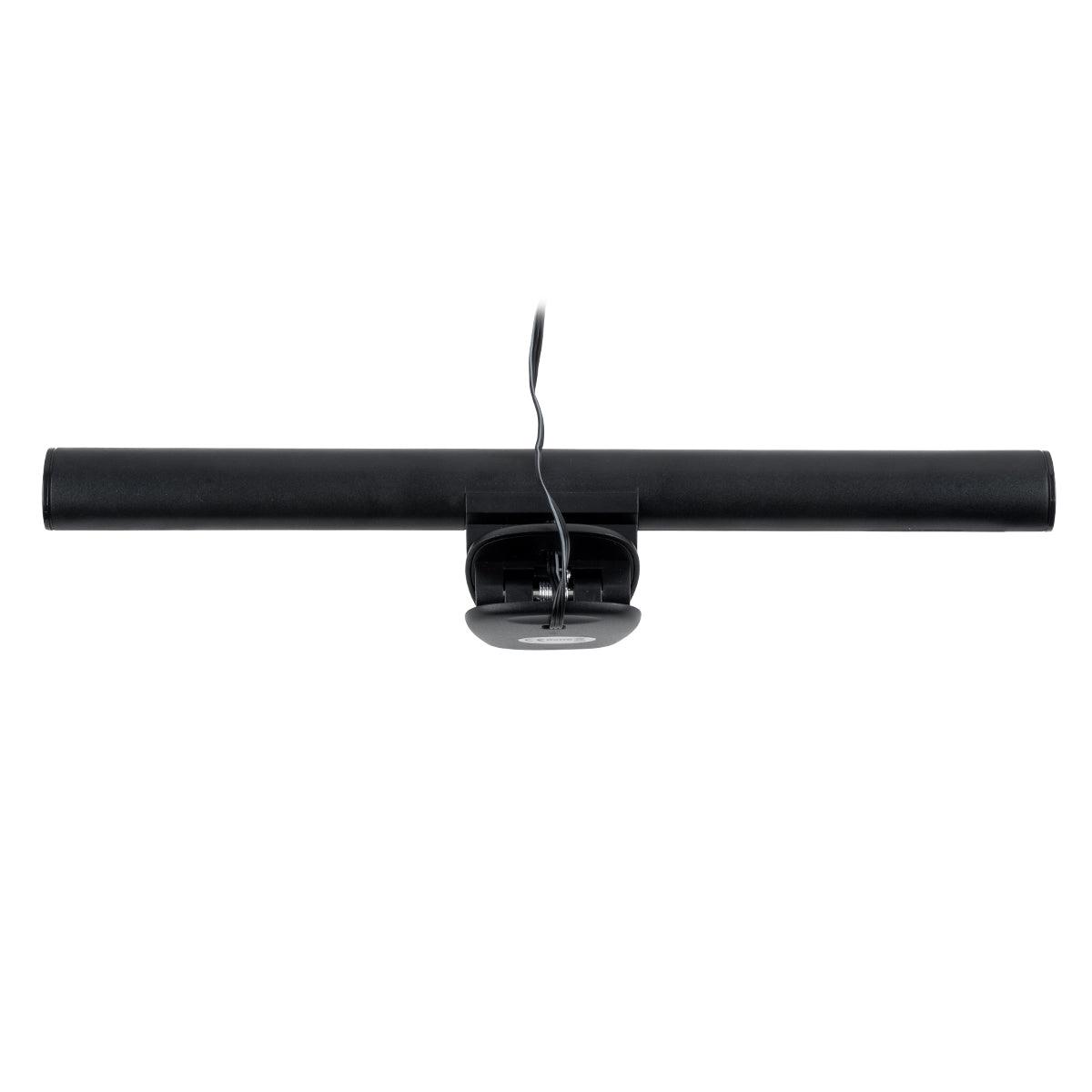 76552 Φωτιστικό Οθόνης Anti-Glare E-Reading LED 5W 565lm DC 5V με Καλώδιο Τροφοδοσίας USB 2.0 & Ενσωματωμένο Χειριστήριο Εναλλαγής Χρωμάτων CCT Θερμό Λευκό 2700K - Φυσικό Λευκό 4500K - Ψυχρό Λευκό 6000K Dimmable Μαύρο - ledmania.gr