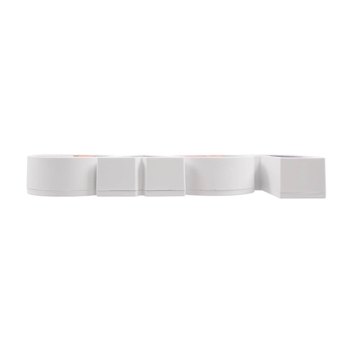 GloboStar® 76553 Μοντέρνο Επιτραπέζιο Διακοσμητικό Φωτιστικό LED Σήμανσης MULTICOLOR LOVE 2W με Διακόπτη On/Off & Καλώδιο Τροφοδοσίας USB - Μπαταρίας 3xAAA (Δεν Περιλαμβάνονται) Ψυχρό Λευκό 6000K - ledmania.gr