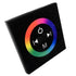 LED RGB Controller Μαύρο Τοίχου Αφής 12v (144w) - 24v (288w) DC GloboStar 77409 - ledmania.gr