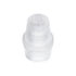 GloboStar® DIY 77562 Επιτοίχιος Στυπιοθλίπτης - Στήριγμα Καλωδίου Φωτιστικού - Φ1.6 x Υ2.3cm - Διάφανο - Πλαστικό - 5 Χρόνια Εγγύηση - ledmania.gr