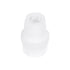 GloboStar® DIY 77563 Επιτοίχιος Στυπιοθλίπτης - Στήριγμα Καλωδίου Φωτιστικού - Φ1.6 x Υ2.3cm - Λευκό - Πλαστικό - 5 Χρόνια Εγγύηση - ledmania.gr