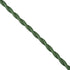 GloboStar® 77622 Πλεκτό Υφασμάτινο Καλώδιο 1m 2 x 0.75mm² Πράσινο - Χακί - ledmania.gr