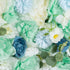 GloboStar® Artificial Garden ROSES STORY BLUE 78334 Τεχνητό Διακοσμητικό Πάνελ Λουλουδιών - Κάθετος Κήπος σύνθεση Αμβροσία Μ60 x Π40 x Υ6cm - ledmania.gr