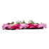 GloboStar® Artificial Garden ROSALIE 78335 Τεχνητό Διακοσμητικό Πάνελ Λουλουδιών - Κάθετος Κήπος σύνθεση Ροζαλί Μ60 x Π40 x Υ6cm - ledmania.gr