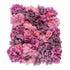 GloboStar® Artificial Garden ROSES STORY PURPLE 78336 Τεχνητό Διακοσμητικό Πάνελ Λουλουδιών - Κάθετος Κήπος σύνθεση Αμβροσία Μ60 x Π40 x Υ6cm - ledmania.gr