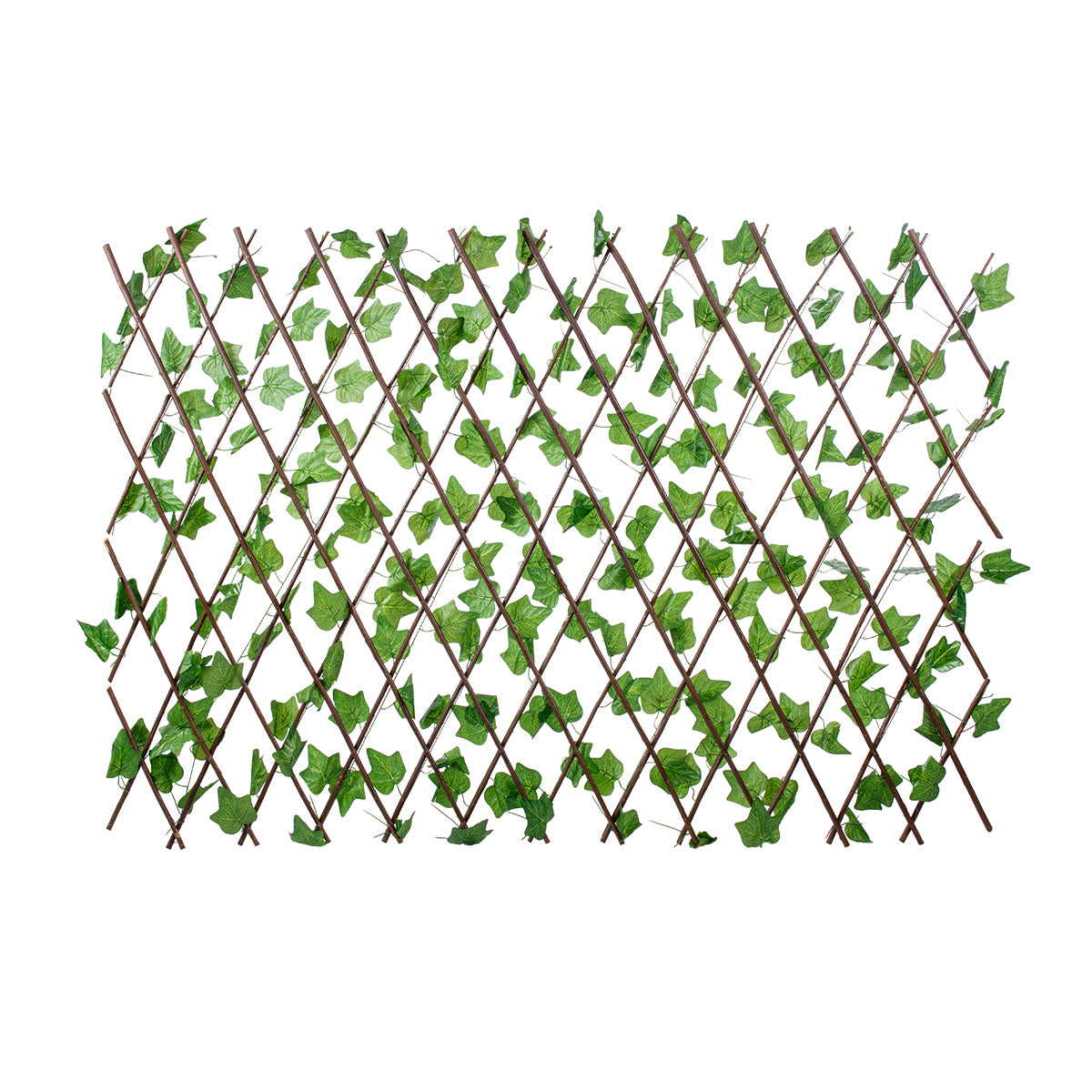 GloboStar® Artificial Garden IVY 78497 Πτυσσόμενη Πέργκολα Τεχνητής Φυλλωσιάς - Κάθετος Κήπος Σύνθεση Κισσός Μ110 x Π10 x Υ120cm (min) Μ310 x Π10 x Υ45cm (max) - ledmania.gr