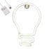 GloboStar® 78576 Φωτιστικό Ταμπέλα Φωτεινή Επιγραφή NEON LED Σήμανσης LAMP 5W με Καλώδιο Τροφοδοσίας USB - Μπαταρίας 3xAAA (Δεν Περιλαμβάνονται) - Ψυχρό Λευκό 6000K - ledmania.gr