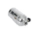 GloboStar® 78965 Ντουί Vintage Industrial Retro E27 με Διακόπτη ON/OFF - Ασημί - Μ5.5 x Π3.6 x Υ7cm - ledmania.gr