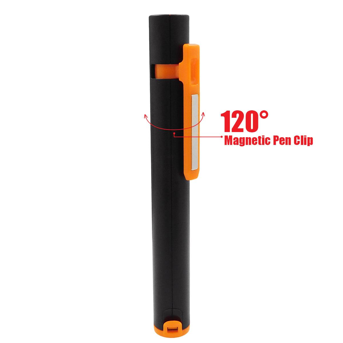 GloboStar® 79017 Φορητός Επαναφορτιζόμενος Φακός Εργασίας Work Light LED COB 3W + 3W 350lm με 3 Modes & 1 x Μπαταρία 1200mAh Li-ion Ψυχρό Λευκό 6000K - ledmania.gr
