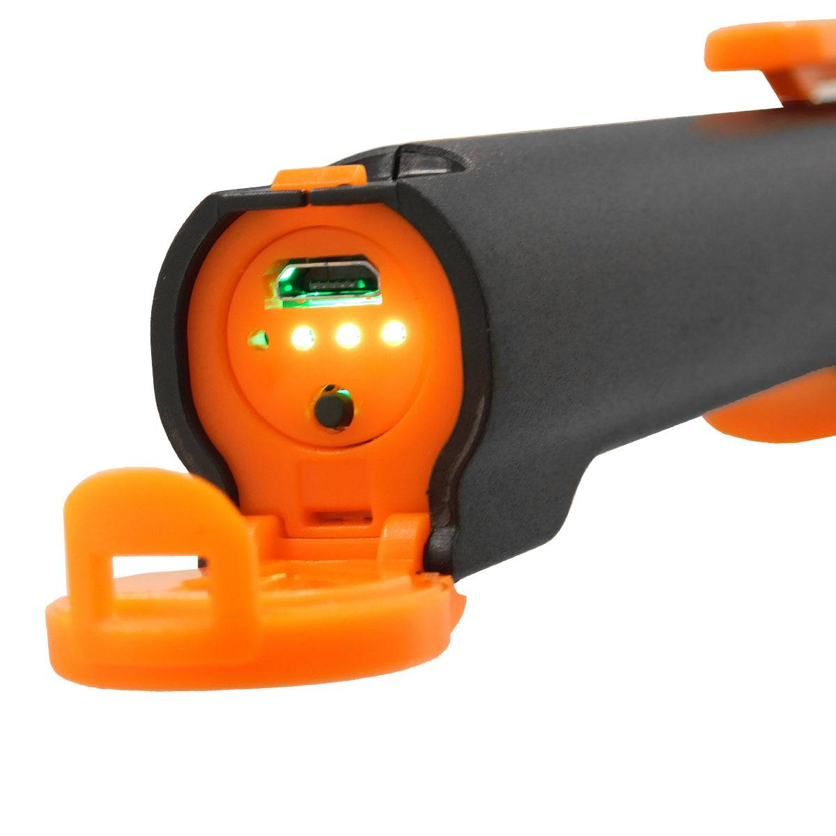 GloboStar® 79017 Φορητός Επαναφορτιζόμενος Φακός Εργασίας Work Light LED COB 3W + 3W 350lm με 3 Modes & 1 x Μπαταρία 1200mAh Li-ion Ψυχρό Λευκό 6000K - ledmania.gr