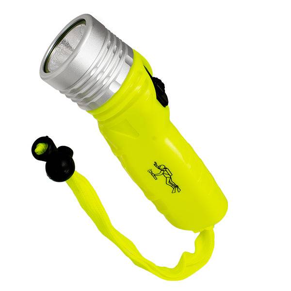 GloboStar® 79027 Αδιάβροχος Καταδυτικός Φορητός Φακός LED COB IP68 3W 300lm Ψυχρό Λευκό 6000K - ledmania.gr