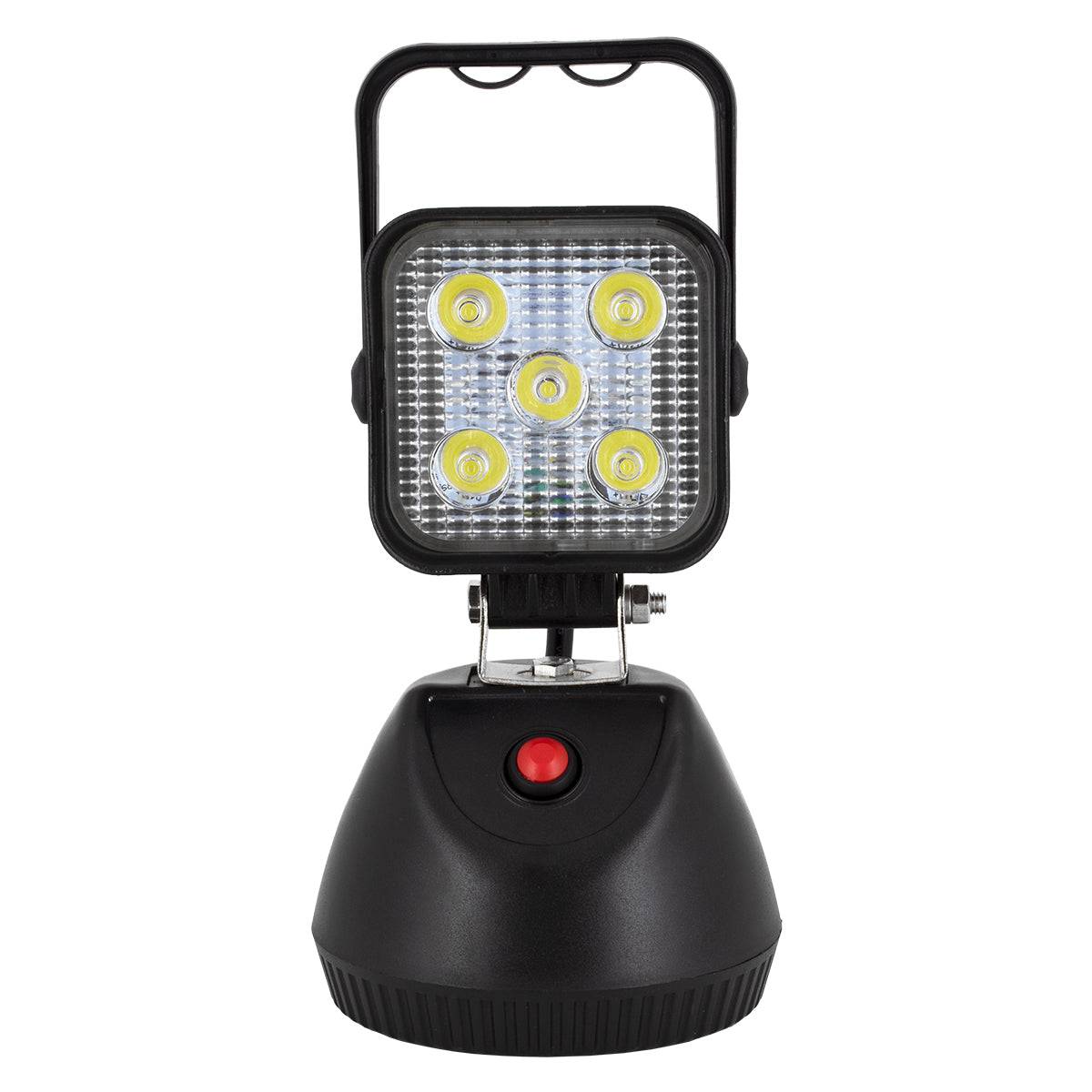 GloboStar® 79036 Φορητός Επαναφορτιζόμενος Προβολέας Εργασίας LED CREE XML2-T6 Chip 25W 2500lm με 3 Modes & με Καλώδιο Φόρτισης για Αυτοκίνητο & Πρίζας Αδιάβροχος IP54 Ψυχρό Λευκό 6000K - ledmania.gr