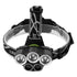 GloboStar® 79058 Φακός Κεφαλής Επαναφορτιζόμενος LED CREE XML2-T6 Chip 50 Watt 5000lm με 2 x 18650 Μπαταρίες 5200mAh Ψυχρό Λευκό 6000K - ledmania.gr