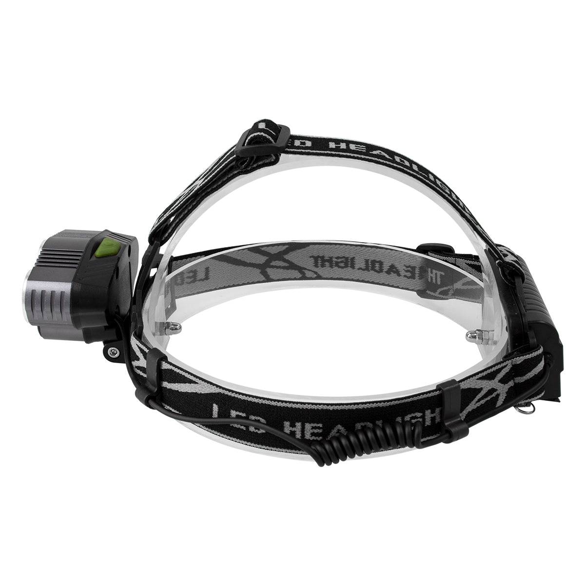 GloboStar® 79058 Φακός Κεφαλής Επαναφορτιζόμενος LED CREE XML2-T6 Chip 50 Watt 5000lm με 2 x 18650 Μπαταρίες 5200mAh Ψυχρό Λευκό 6000K - ledmania.gr