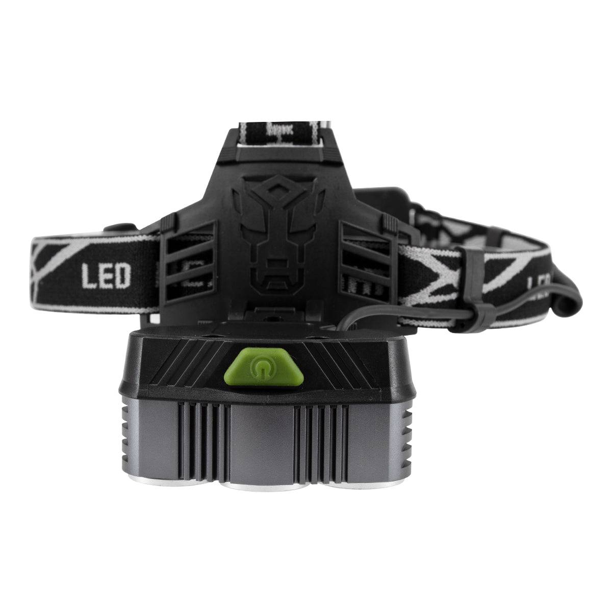 GloboStar® 79058 Φακός Κεφαλής Επαναφορτιζόμενος LED CREE XML2-T6 Chip 50 Watt 5000lm με 2 x 18650 Μπαταρίες 5200mAh Ψυχρό Λευκό 6000K - ledmania.gr