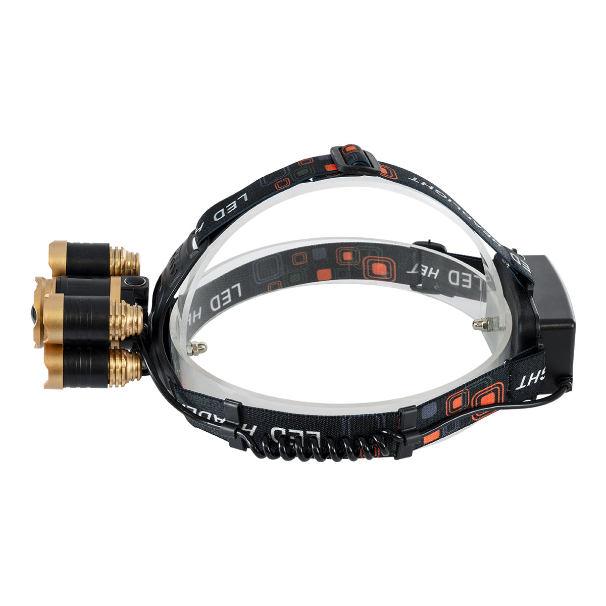 GloboStar® 79060 Φορητός Φακός Κεφαλής LED CREE 50W με Επαναφορτιζόμενη Μπαταρία 3600mAh & Καλώδιο Φόρτισης USB - Ψυχρό Λευκό 6000K - Μ8.5 x Π5.5 x Υ5cm - ledmania.gr