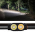 GloboStar® 79065 Φακός Κεφαλής Επαναφορτιζόμενος LED CREE XML2-T6 Chip 25 Watt 2500lm με 1 x 18650 Μπαταρία 3400mAh Θερμό Λευκό 3000K & Ψυχρό Λευκό 6000K - ledmania.gr