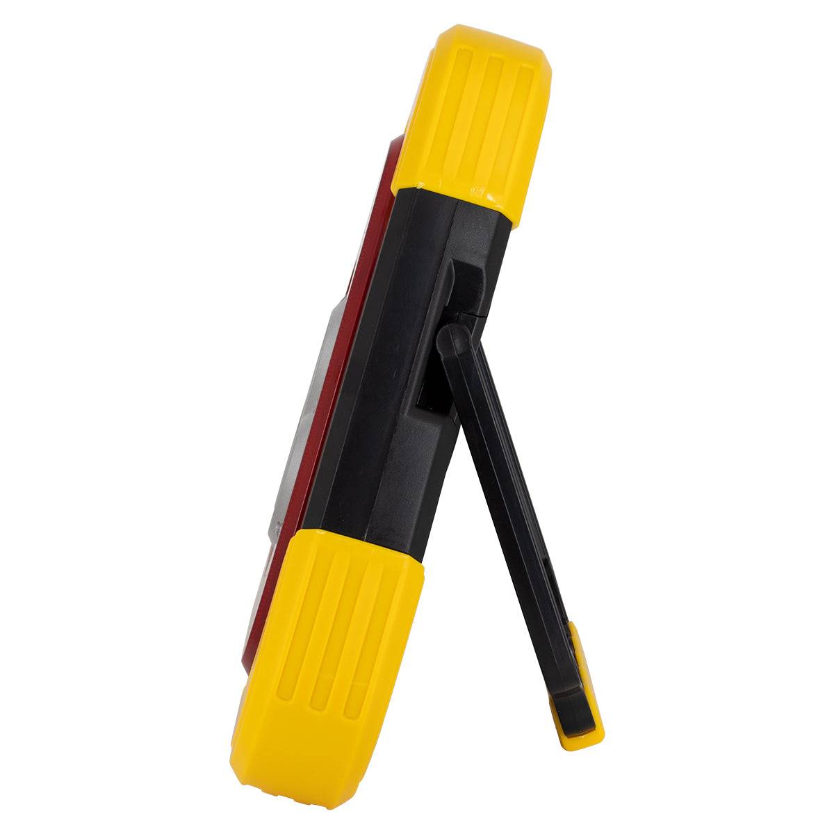 GloboStar® 79081 Φορητό Επαναφορτιζόμενο Τρίγωνο Ασφαλείας - Προβολέας Εργασίας LED COB 35W 3500lm με Ενσωματωμένη Μπαταρία 2000mAh & Φωτοβολταϊκό Πάνελ - 5 Light Modes & Power Bank με Καλώδιο Φόρτισης USB Αδιάβροχο IP54 Ψυχρό Λευκό 6000K - ledmania.gr