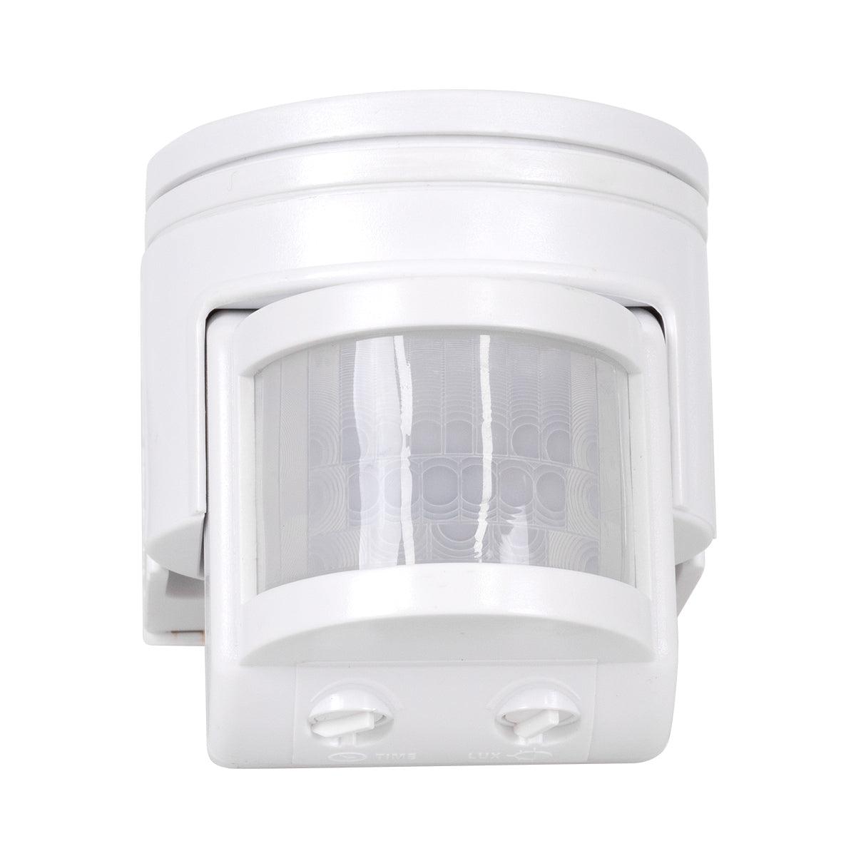 GloboStar® 79092 Επίτοιχος PIR Ανιχνευτής-Αισθητήρας Κίνησης 180° 6m Motion Sensor AC 230V Max 1380W - ledmania.gr