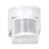 GloboStar® 79092 Επίτοιχος PIR Ανιχνευτής-Αισθητήρας Κίνησης 180° 6m Motion Sensor AC 230V Max 1380W - ledmania.gr