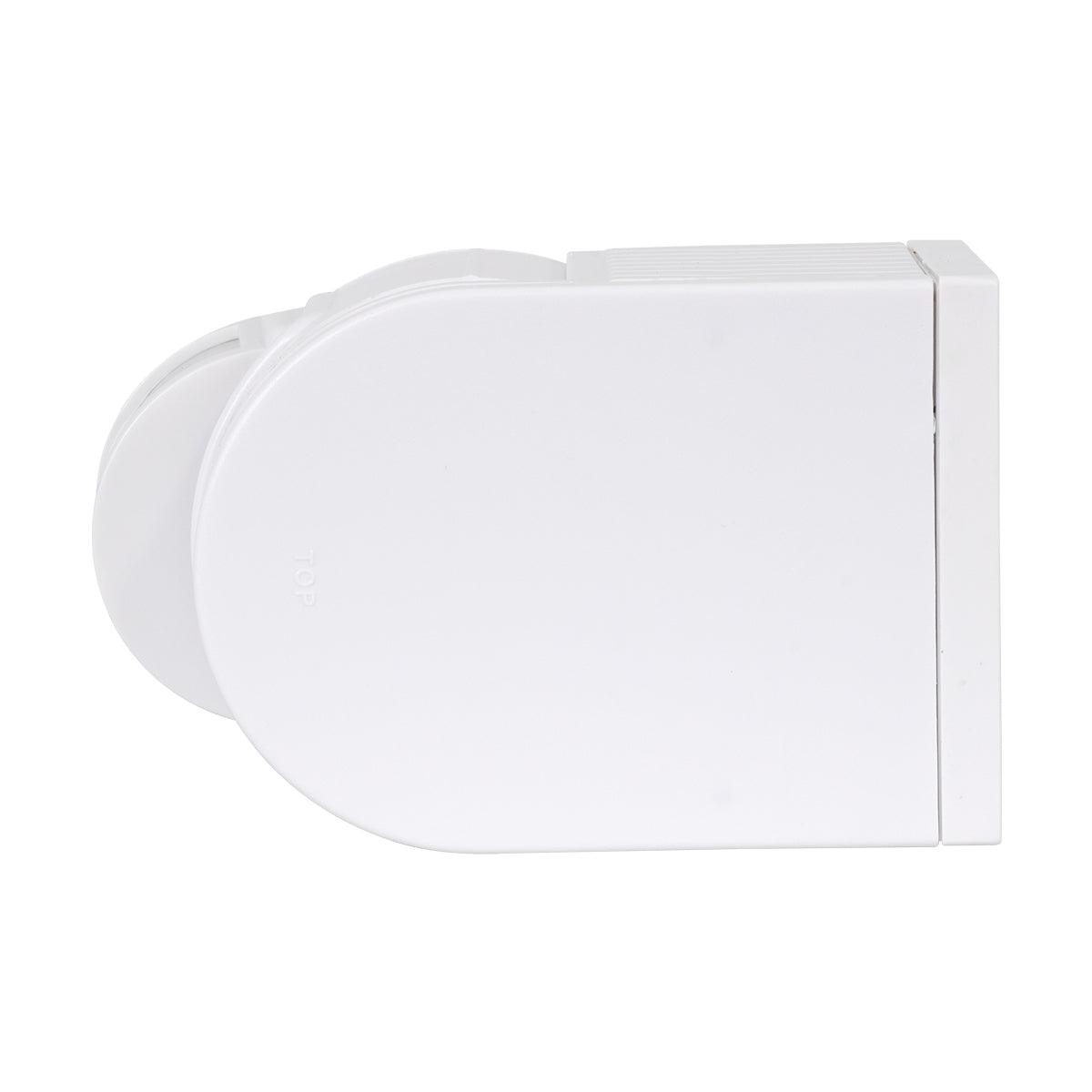GloboStar® 79092 Επίτοιχος PIR Ανιχνευτής-Αισθητήρας Κίνησης 180° 6m Motion Sensor AC 230V Max 1380W - ledmania.gr