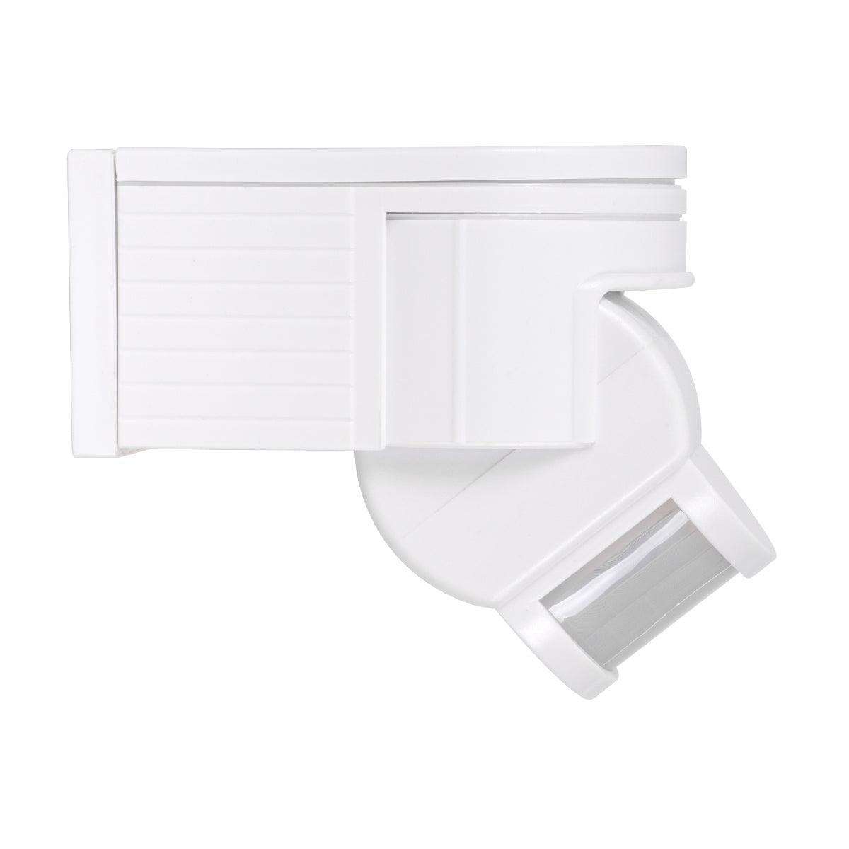 GloboStar® 79092 Επίτοιχος PIR Ανιχνευτής-Αισθητήρας Κίνησης 180° 6m Motion Sensor AC 230V Max 1380W - ledmania.gr