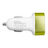 Globostar® 79502 Πράσινος Φορτιστής Αυτοκινήτου DC 12-24V με 3 Εξόδους USB DC 5V Max 3.1A 20W και Καλώδιο USB σε Type-C - ledmania.gr