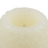 GloboStar® CANDLE 79537 Διακοσμητικό Realistic Κερί με LED Εφέ Κινούμενης Φλόγας - Μπαταρίας 3 x LR1130 Θερμό Λευκό 2700K Μπεζ D6 x H5cm - ledmania.gr