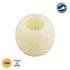 GloboStar® CANDLE 79537 Διακοσμητικό Realistic Κερί με LED Εφέ Κινούμενης Φλόγας - Μπαταρίας 3 x LR1130 Θερμό Λευκό 2700K Μπεζ D6 x H5cm - ledmania.gr