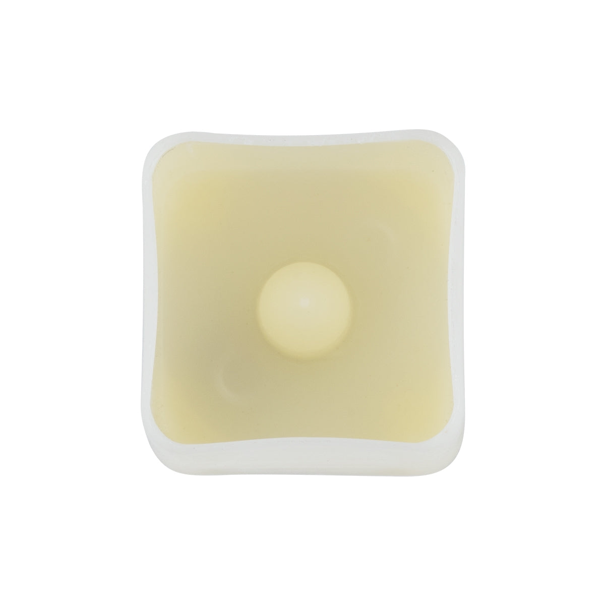 GloboStar® CANDLE 79538 ΣΕΤ 12 x Διακοσμητικά Realistic Κεράκια με LED Εφέ Κινούμενης Φλόγας - Μπαταρίας 12 x CR2032 Θερμό Λευκό 2700K Μπεζ L3.5 x W3.5 x H3.5cm - ledmania.gr