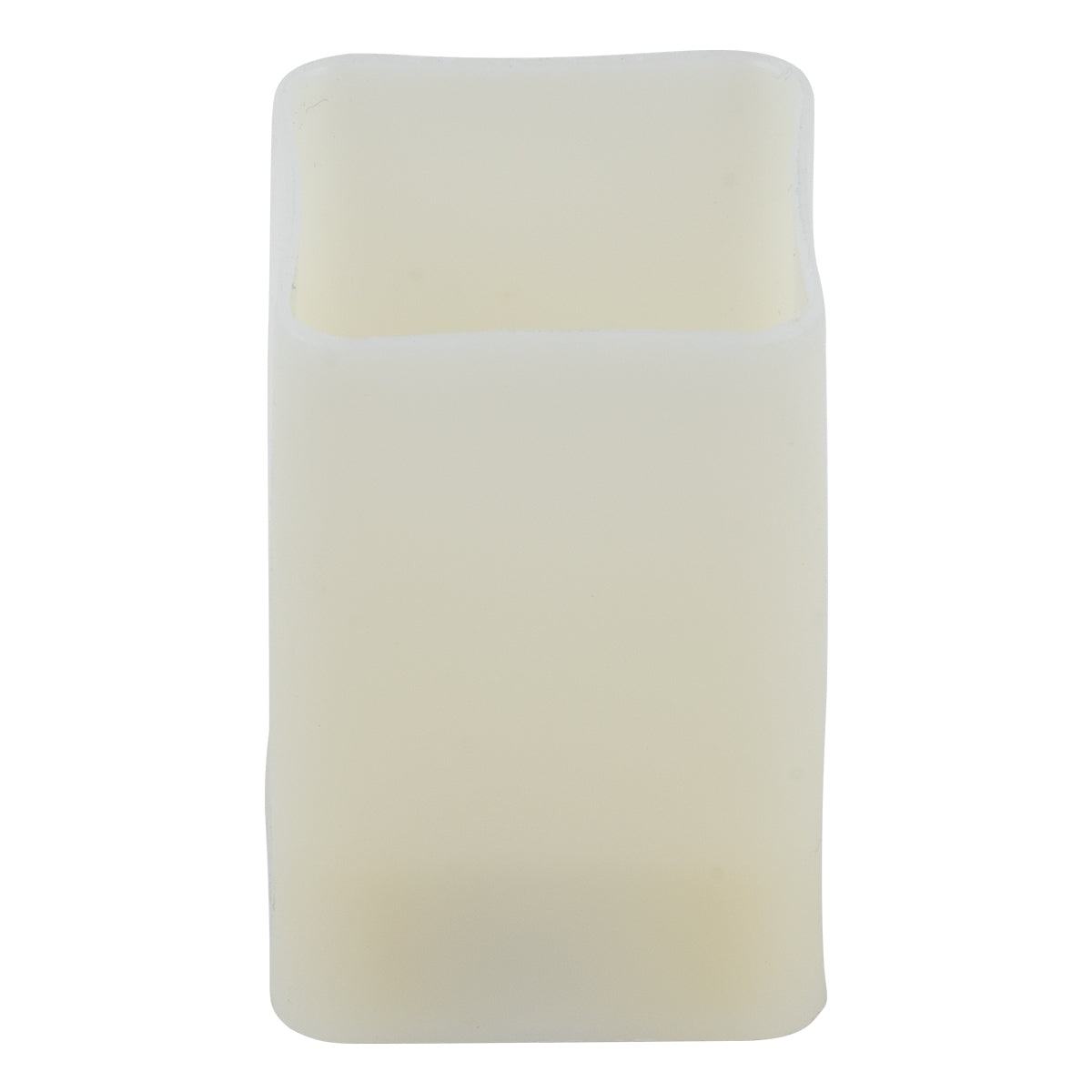 GloboStar® CANDLE 79539 ΣΕΤ 12 x Διακοσμητικά Realistic Κεράκια με LED Εφέ Κινούμενης Φλόγας - Μπαταρίας 12 x CR2032 Θερμό Λευκό 2700K Μπεζ L3.7 x W3.7 x H5.5cm - ledmania.gr