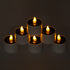 GloboStar® CANDLE 79546 ΣΕΤ 6 x Αυτόνομα Ηλιακά Διακοσμητικά Realistic Κεράκια με LED Εφέ Κινούμενης Φλόγας - 400mAh Μπαταρία - Φωτοβολταϊκό Πάνελ - Θερμό Λευκό 2700K Μπεζ D5.3 x H6cm - ledmania.gr