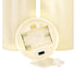 GloboStar® 79551 ΣΕΤ 3 Διακοσμητικών Realistic Κεριών με LED - Μπαταρίας & Ασύρματο Χειριστήριο IR Ψυχρό Λευκό 6000K Dimmable - ledmania.gr
