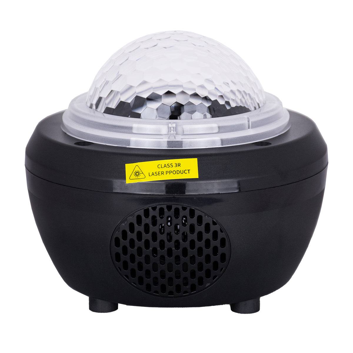 GloboStar® 79603 Μαύρο Επιτραπέζιο Διακοσμητικό Φωτιστικό Ειδικών Εφε NIGHT SKY GALAXY 3D LED 10W DC 5V 2200mAh Επαναφορτιζόμενο με Bluetooth Speaker - Sound Activated - Καλώδιο Τροφοδοσίας USB και Ασύρματο Χειριστήριο RF 2.4Ghz Πολύχρωμo RGB Dimmable - ledmania.gr