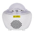 GloboStar® 79604 Λευκό Επιτραπέζιο Διακοσμητικό Φωτιστικό Ειδικών Εφε NIGHT SKY GALAXY 3D LED 10W DC 5V 2200mAh Επαναφορτιζόμενο με Bluetooth Speaker - Sound Activated - Καλώδιο Τροφοδοσίας USB και Ασύρματο Χειριστήριο RF 2.4Ghz Πολύχρωμo RGB Dimmable - ledmania.gr