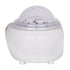 GloboStar® 79604 Λευκό Επιτραπέζιο Διακοσμητικό Φωτιστικό Ειδικών Εφε NIGHT SKY GALAXY 3D LED 10W DC 5V 2200mAh Επαναφορτιζόμενο με Bluetooth Speaker - Sound Activated - Καλώδιο Τροφοδοσίας USB και Ασύρματο Χειριστήριο RF 2.4Ghz Πολύχρωμo RGB Dimmable - ledmania.gr