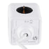TRAVEL PowerCube PRO Certified 79639 Πολύπριζο 6 Θέσεων με 1.5m Kαλώδιο - 4 Πρίζες Ασφαλείας Childproof EU Schuko AC 220-240V & 2 Πρίζες USB Max 2.1A/DC 5V Μ7.5 x Π7.5 x Υ7.5 - Λευκό με Γκρι - Max Load 3680W/16A - ledmania.gr