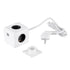 TRAVEL PowerCube PRO Certified 79639 Πολύπριζο 6 Θέσεων με 1.5m Kαλώδιο - 4 Πρίζες Ασφαλείας Childproof EU Schuko AC 220-240V & 2 Πρίζες USB Max 2.1A/DC 5V Μ7.5 x Π7.5 x Υ7.5 - Λευκό με Γκρι - Max Load 3680W/16A - ledmania.gr