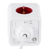 GloboStar® TRAVEL PowerCube PRO Certified 79642 Πολύπριζο 6 Θέσεων με 1.5m Kαλώδιο - 4 Πρίζες Ασφαλείας Childproof EU Schuko AC 220-240V & 2 Πρίζες USB Max 2.1A/DC 5V Μ7.5 x Π7.5 x Υ7.5 - Λευκό με Κόκκινο - Max Load 3680W/16A - ledmania.gr