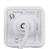 TRAVEL PowerCube PRO Certified 79645 Πολύπριζο 5 Θέσεων με 1.5m Kαλώδιο - 5 Πρίζες Ασφαλείας Childproof EU Schuko AC 220-240V Μ7.5 x Π11.5 x Υ7.5-Λευκό με Κόκκινο-Max Load 3680W/16A - ledmania.gr