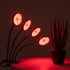 GloboStar® 79654 Grow Light Full Spectrum LED Φωτιστικό Ανάπτυξης Φυτών Γλάστρας με 4 Κινούμενες Κεφαλές & Βάση Clip SMD 2835 20W 160° DC 5V IP20 με Dimmer & Timer Εσωτερικού Χώρου για Κάλυψη Επιφάνειας 1m x 1m Πλήρους Φάσματος Φωτισμού - ledmania.gr