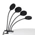 GloboStar® 79654 Grow Light Full Spectrum LED Φωτιστικό Ανάπτυξης Φυτών Γλάστρας με 4 Κινούμενες Κεφαλές & Βάση Clip SMD 2835 20W 160° DC 5V IP20 με Dimmer & Timer Εσωτερικού Χώρου για Κάλυψη Επιφάνειας 1m x 1m Πλήρους Φάσματος Φωτισμού - ledmania.gr