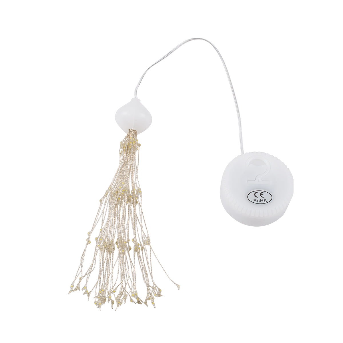 GloboStar® 79796 ΣΕΤ 2 x Διακοσμητικές Γιρλάντες Μπαταρίας (2x 3xAAA Δεν Περιλαμβάνονται) 200+200 LED 3+3 Watt και Ασύρματο Χειριστήριο 8 Προγραμμάτων Φωτισμού Dimmable Θερμό Λευκό 3000K - ledmania.gr